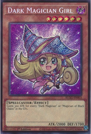 Dark Magician Girl (chibi art) - BLGG-EN003 - Secret Rare