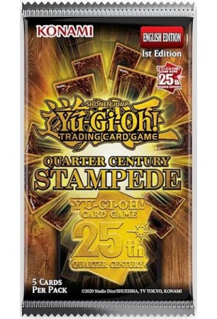 Yu-Gi-Oh! Quarter Century Stampede - Booster (INGLÊS)