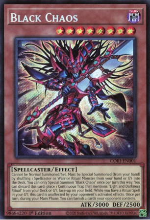 Black Chaos - CORI-EN001 - Secret Rare