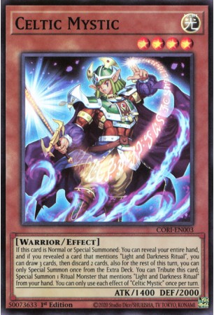 Celtic Mystic - CORI-EN003 - Super Rare