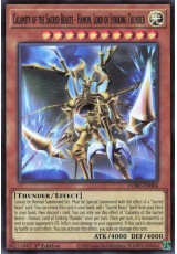 Calamity of the Sacred Beasts - Hamon, Lord of Striking Thunder - CORI-EN006 - Super Rare