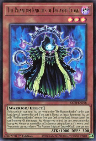 The Phantom Knights of Decayed Cloak - CORI-EN018 - Ultra Rare