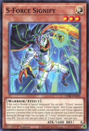 S-Force Signify - CORI-EN020 - Common
