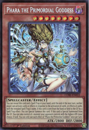 Phara the Primordial Goddess - CORI-EN022 - Secret Rare