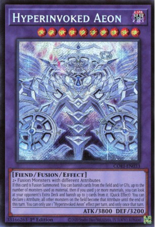 Hyperinvoked Aeon - CORI-EN033 - Secret Rare