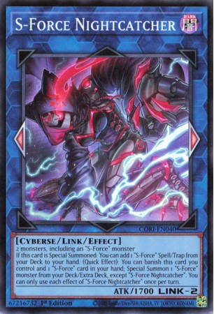 S-Force Nightcatcher - CORI-EN040 - Super Rare