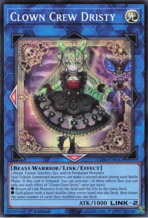 Clown Crew Dristy - CORI-EN042 - Super Rare