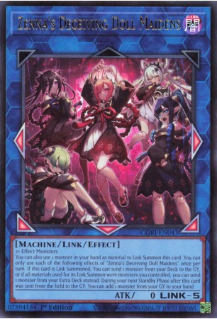 Zenna's Deceiving Doll Maidens - CORI-EN043 - Ultra Rare