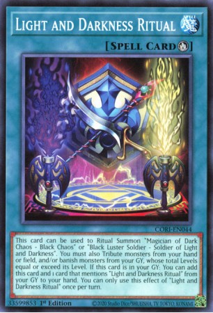 Light and Darkness Ritual - CORI-EN044 - Common