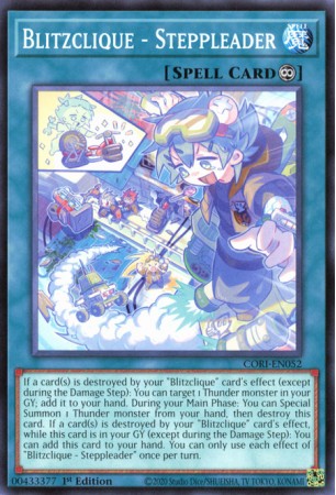 Blitzclique - Steppleader - CORI-EN052 - Common