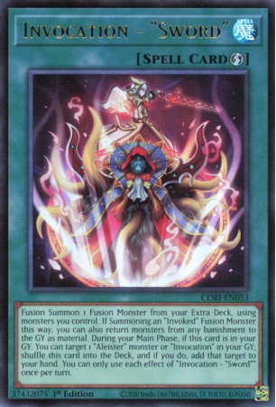 Invocation - "Sword" - CORI-EN053 - Ultra Rare
