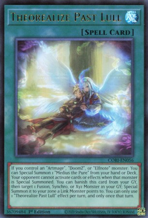 Theorealize Past Lull - CORI-EN056 - Ultra Rare