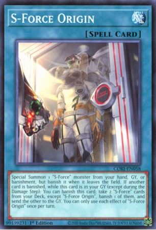 S-Force Origin - CORI-EN058 - Common