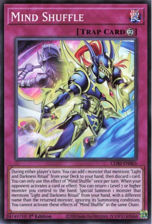 Mind Shuffle - CORI-EN065 - Super Rare