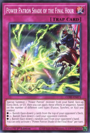 Power Patron Shade of the Final Hour - CORI-EN071 - Common