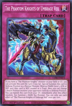 The Phantom Knights of Umbrage Veil - CORI-EN073 - Common