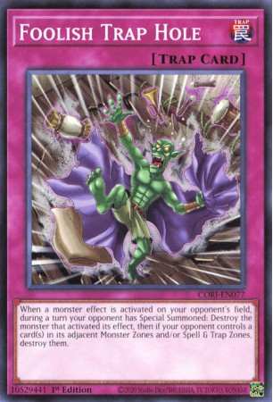 Foolish Trap Hole - CORI-EN077 - Common