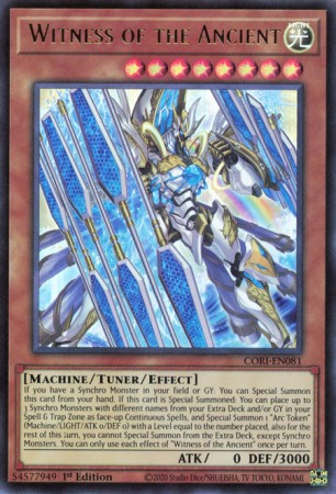 Witness of the Ancient - CORI-EN081 - Ultra Rare
