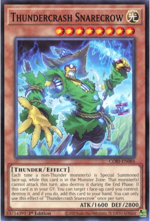 Thundercrash Snarecrow - CORI-EN084 - Common