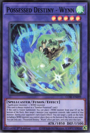 Possessed Destiny - Wynn - CORI-EN099 - Super Rare