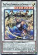 The Three Champions of Swordsoul - CORI-EN100 - Super Rare