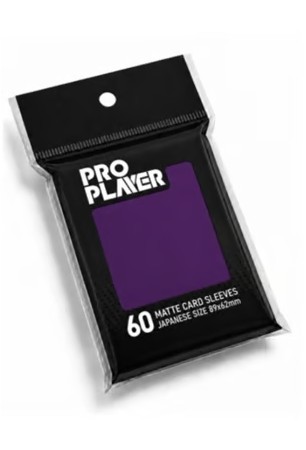 Pro Player - Sleeve/Shield Matte Mini - Roxo (60 unidades)