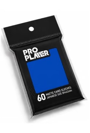 Pro Player - Sleeve/Shield Matte Mini - Azul (60 unidades)