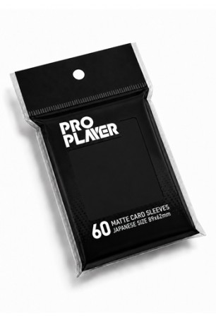 Pro Player - Sleeve/Shield Matte Mini - Preto (60 unidades)