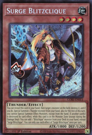 Surge Blitzclique - CORI-EN011 - Secret Rare