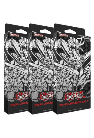 3x Yu-Gi-Oh! Decks Lendários ARC-V