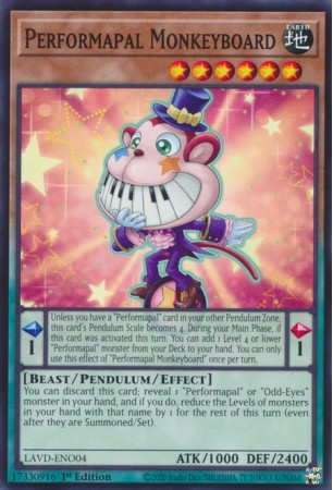 Performapal Monkeyboard - LAVD-ENO04 - Common