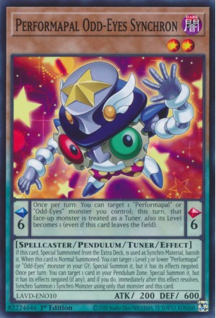 Performapal Odd-Eyes Synchron - LAVD-ENO10 - Common