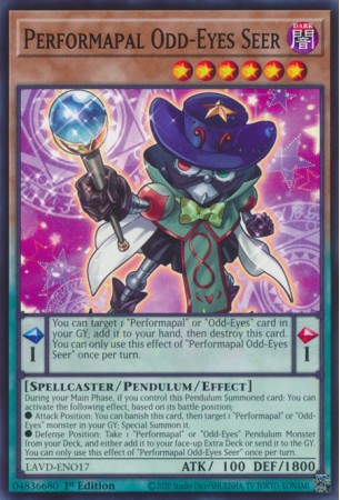 Performapal Odd-Eyes Seer - LAVD-ENO17 - Common