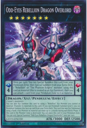 Odd-Eyes Rebellion Dragon Overlord - LAVD-ENO30 - Common