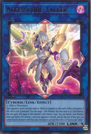 Accesscode Talker - LAVD-ENO34 - Ultra Rare