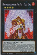 Brotherhood of the Fire Fist - Tiger King - LAVD-ENL36 - Secret Rare