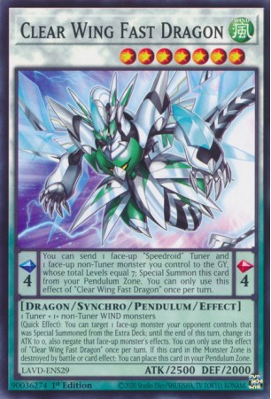 Clear Wing Fast Dragon - LAVD-ENS29 - Common