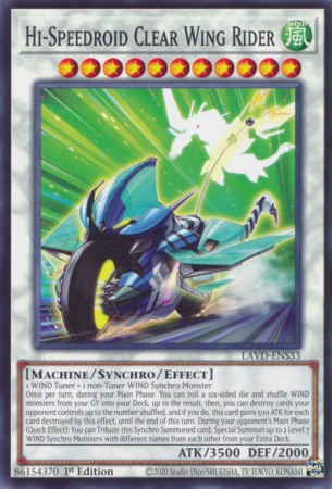 Hi-Speedroid Clear Wing Rider - LAVD-ENS33 - Common
