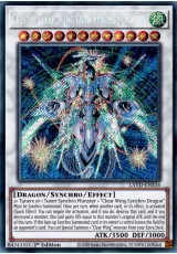 Crystal Clear Wing Over Synchro Dragon - LAVD-ENS34 - Secret Rare
