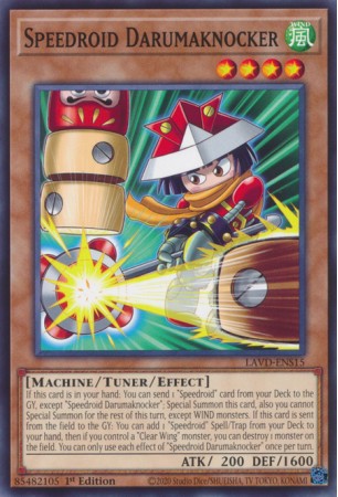 Speedroid Darumaknocker - LAVD-ENS15 - Ultra Rare