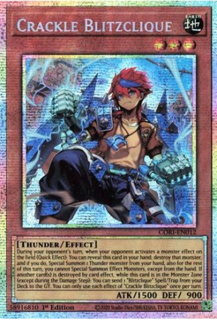 Crackle Blitzclique - CORI-EN012 - Starlight Rare