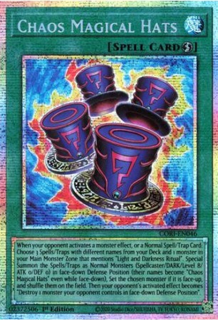 Chaos Magical Hats - CORI-EN046 - Starlight Rare