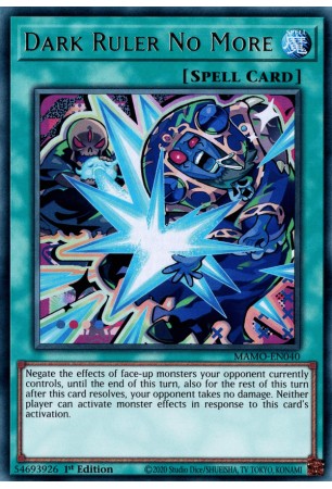 Dark Ruler No More (chibi art) - MAMO-EN040 - Ultra Rare