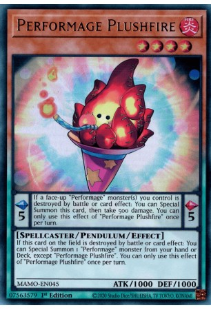 Performage Plushfire - MAMO-EN045 - Ultra Rare