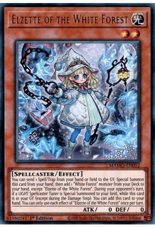 Elzette of the White Forest - MAMO-EN052 - Ultra Rare