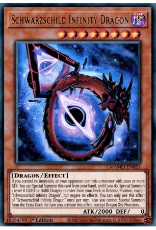 Schwarzschild Infinity Dragon - MAMO-EN053 - Ultra Rare