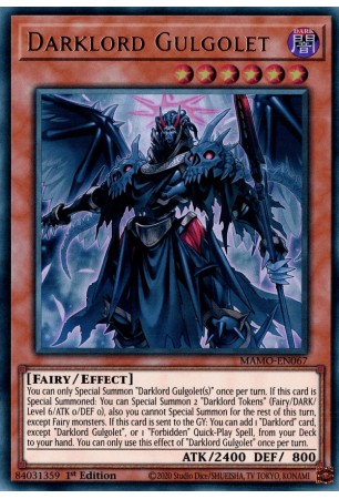Darklord Gulgolet - MAMO-EN067 - Ultra Rare