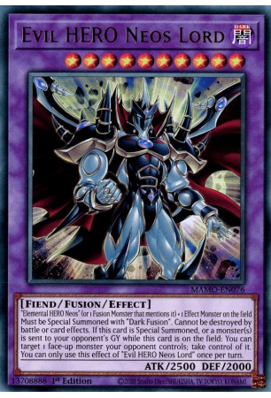 Evil HERO Neos Lord - MAMO-EN076 - Ultra Rare