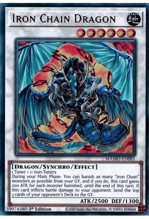 Iron Chain Dragon - MAMO-EN081 - Ultra Rare