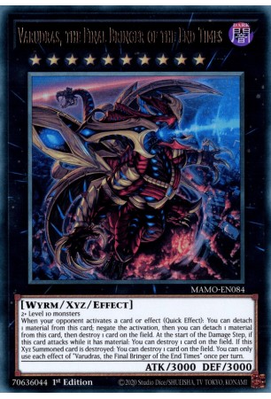 Varudras, the Final Bringer of the End Times - MAMO-EN084 - Ultra Rare